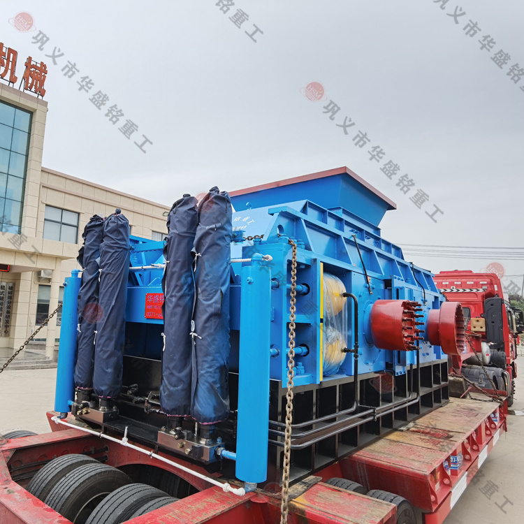 對輥破碎機適合用來破碎河卵石和鵝卵石嗎？制砂效果如何？